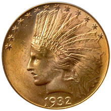 Indian Head Gold Eagle Mintages